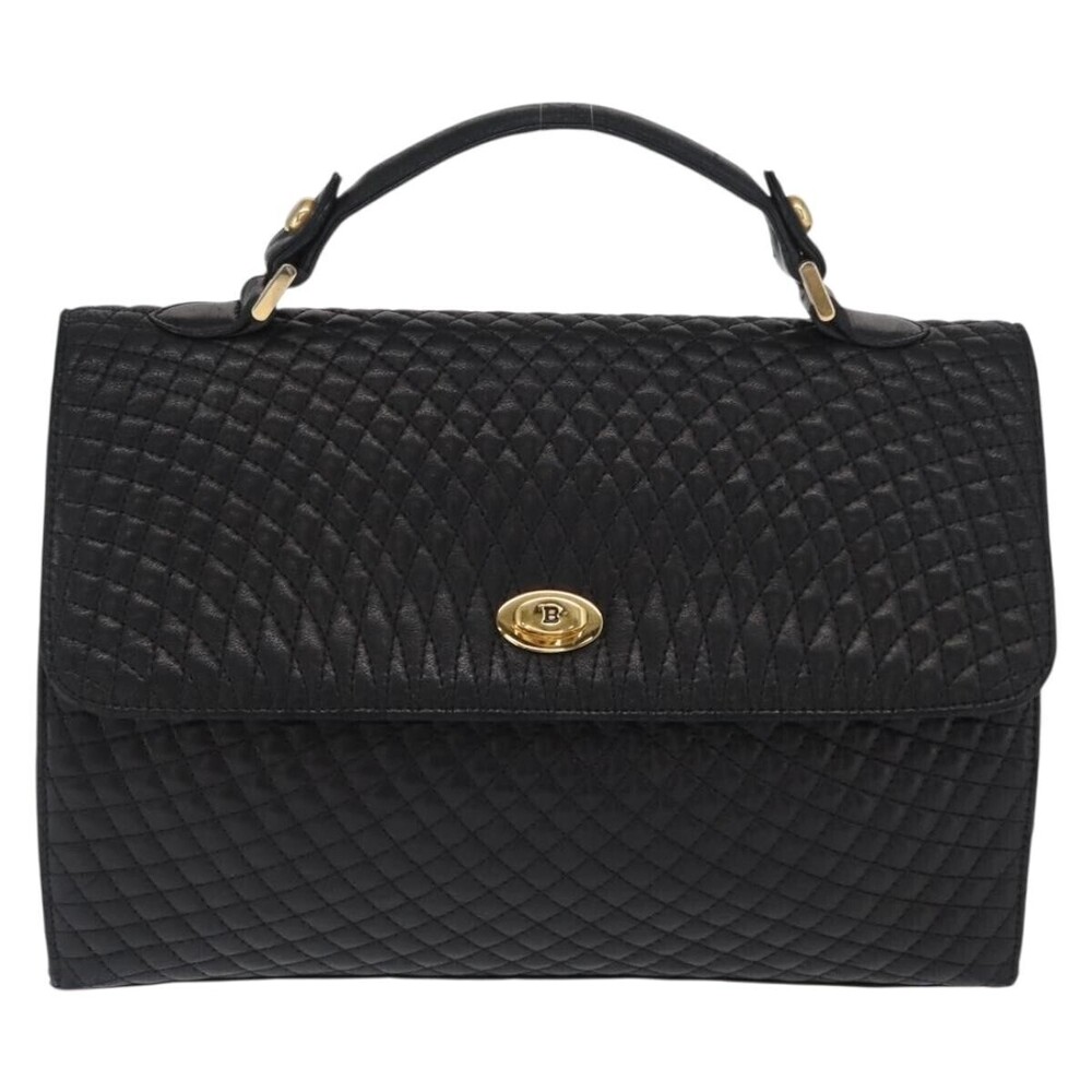 Bally Vintage Quilted Leather